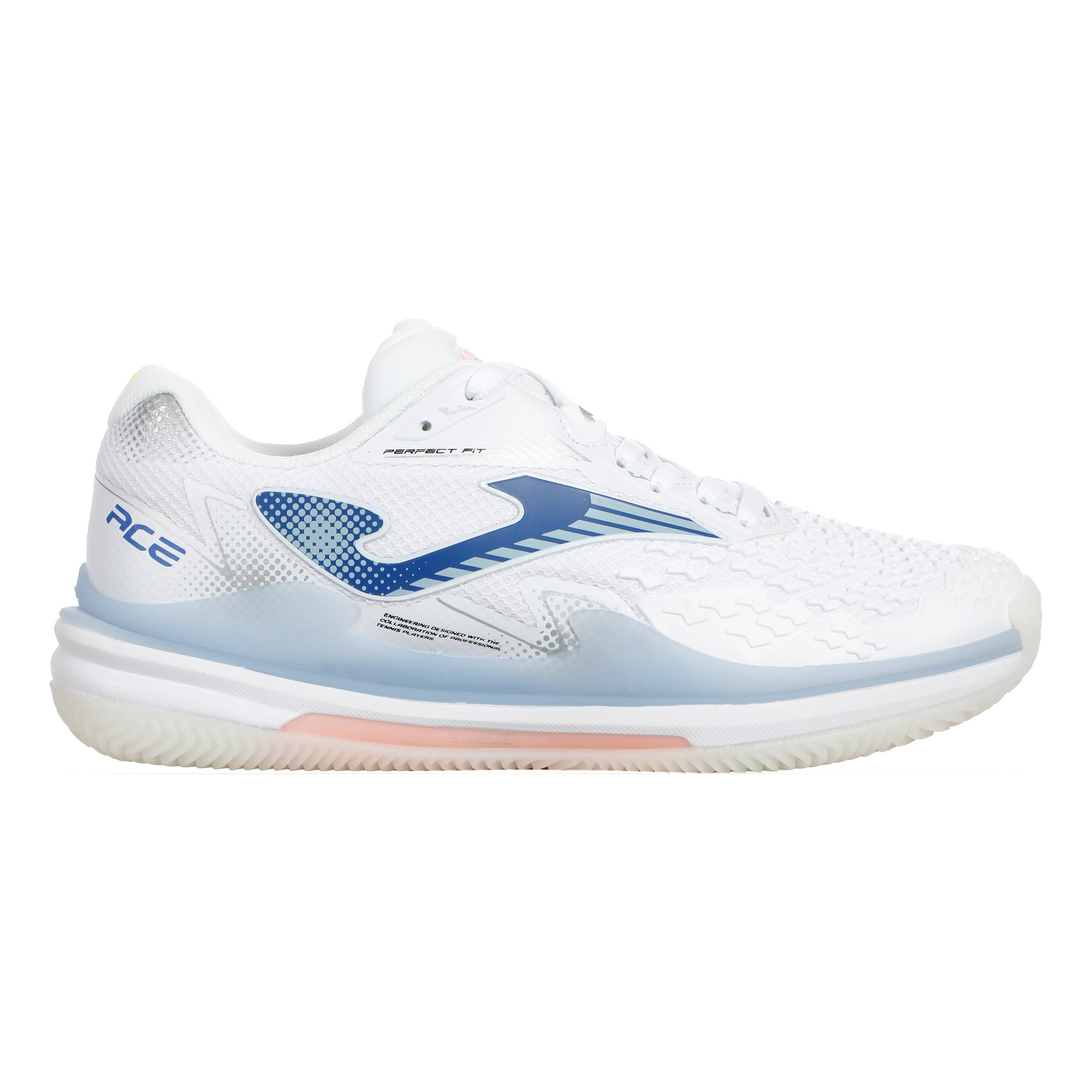 Joma Ace Sandplatzschuh Damen-Weiß