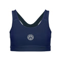 Jude Tech Sport-BH Damen - dunkelblau, weiß