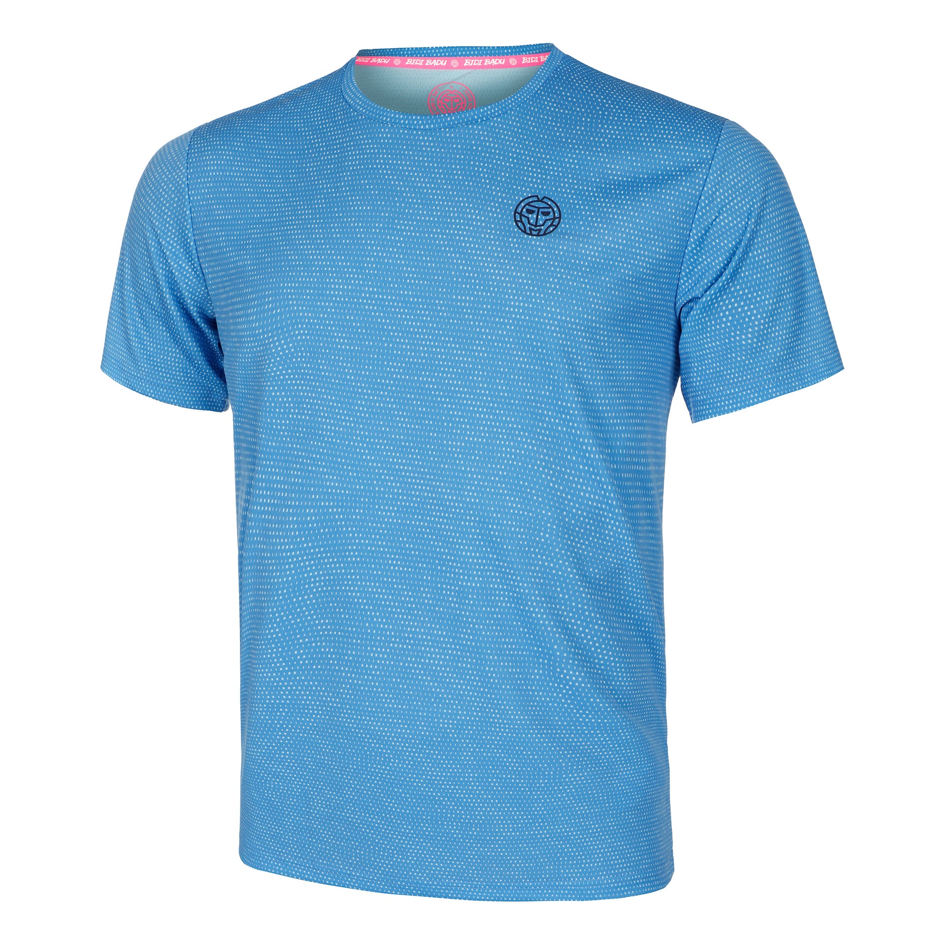 BIDI BADU Crew Two Colored T-Shirt Herren - blau, weiß