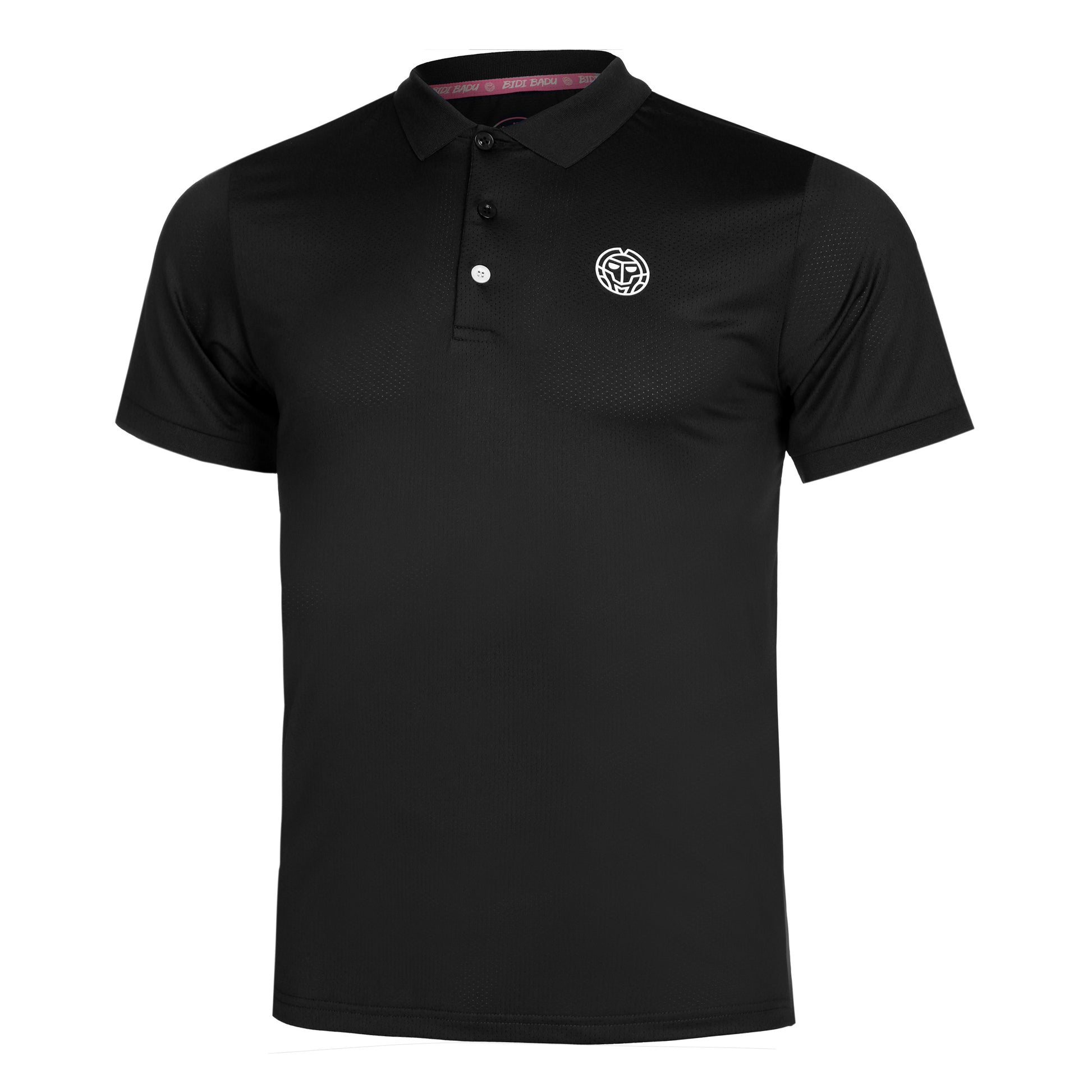 BIDI BADU Crew Polo Herren-Schwarz