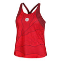 Pure Wild Tank-Top Damen - dunkelrot,