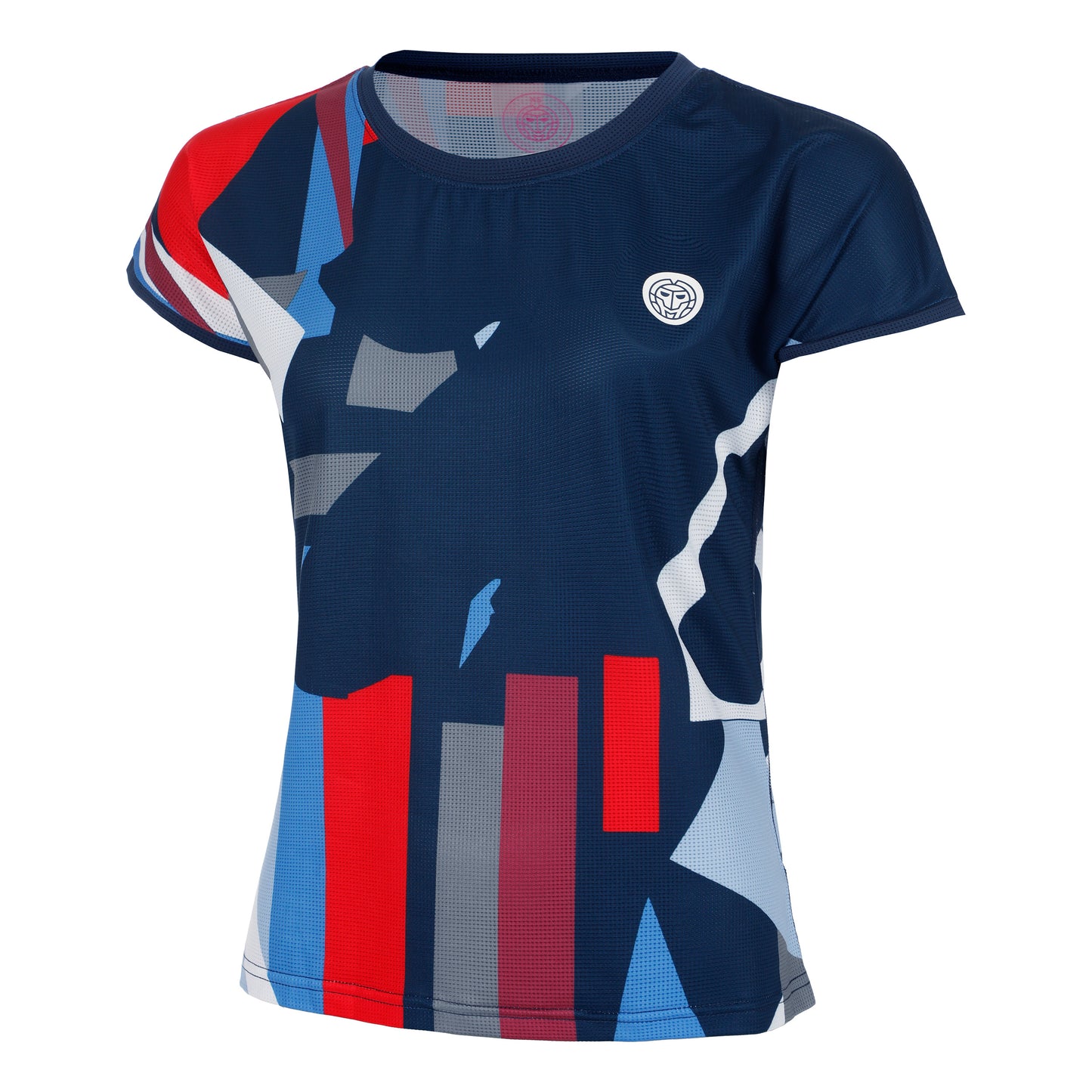 BIDI BADU New York 2024 T-Shirt Damen-Dunkelblau,Mehrfarbig