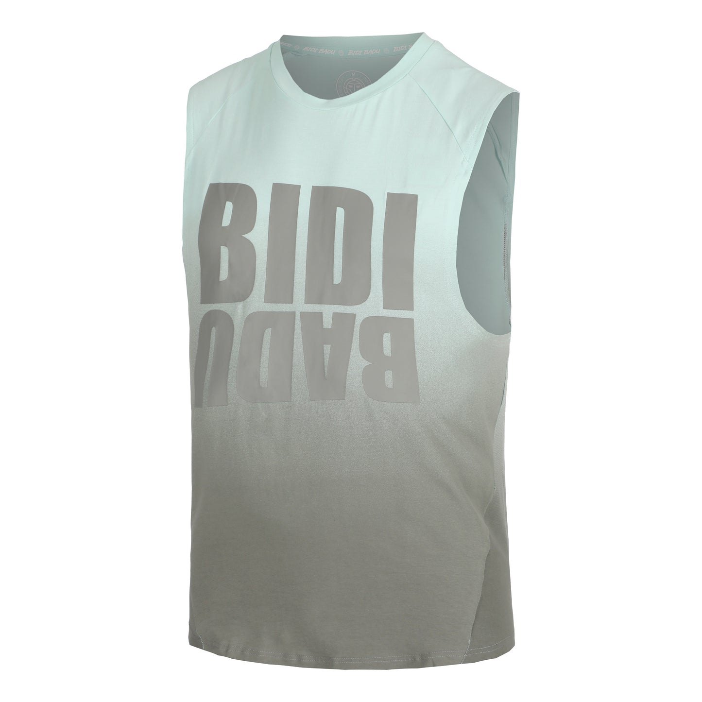 BIDI BADU Bicespsus Move Printed Tank-Top Herren-Mint,Grau