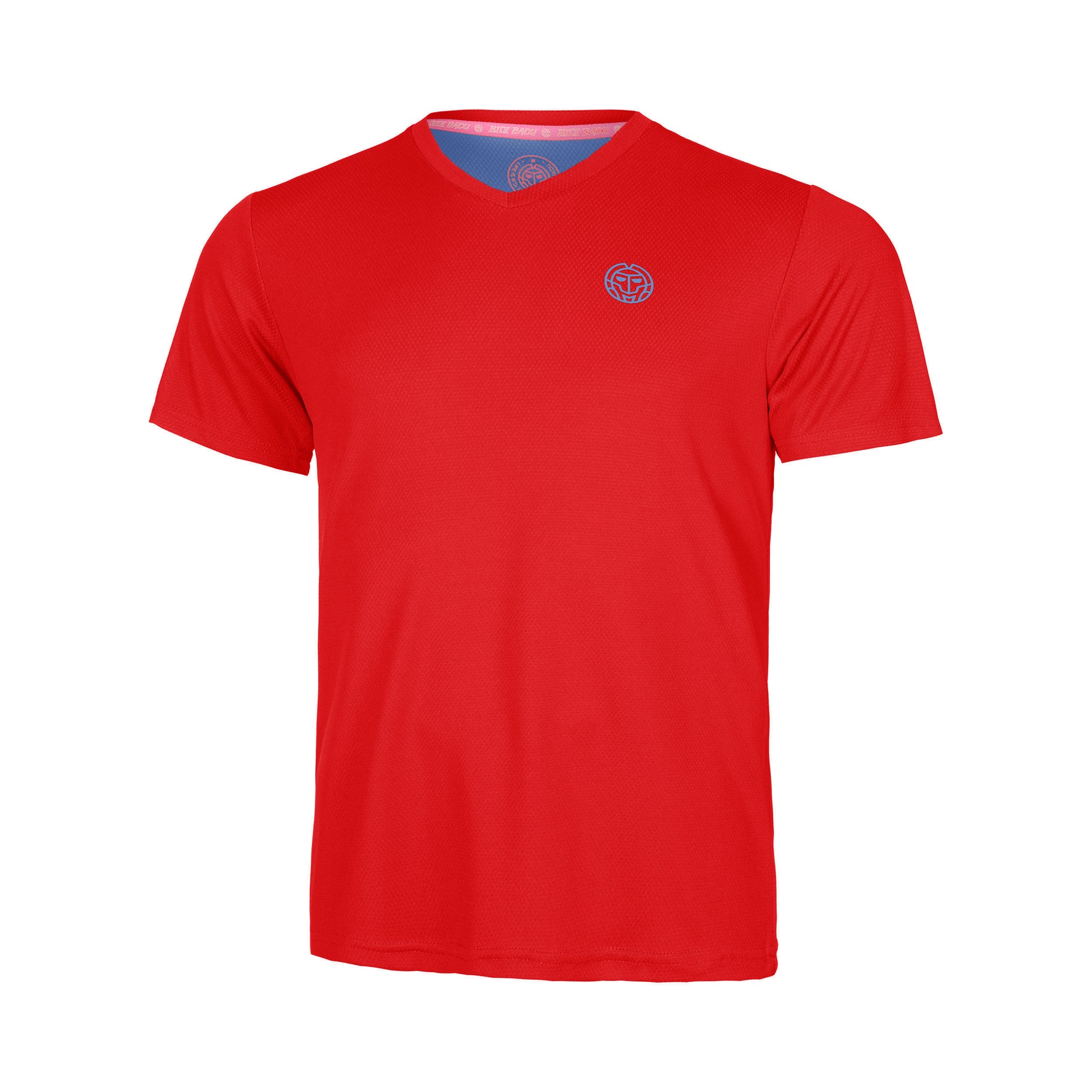 BIDI BADU Crew Inside Out V-Neck T-Shirt Jungen - rot, blau