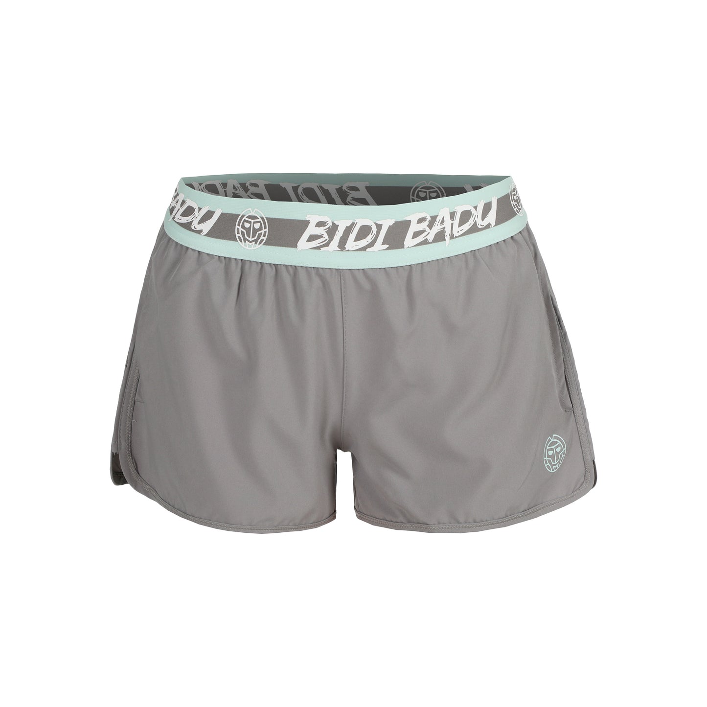 BIDI BADU Tiida Tech 2 In 1 Shorts Ballshorts Damen-Grau,Mint