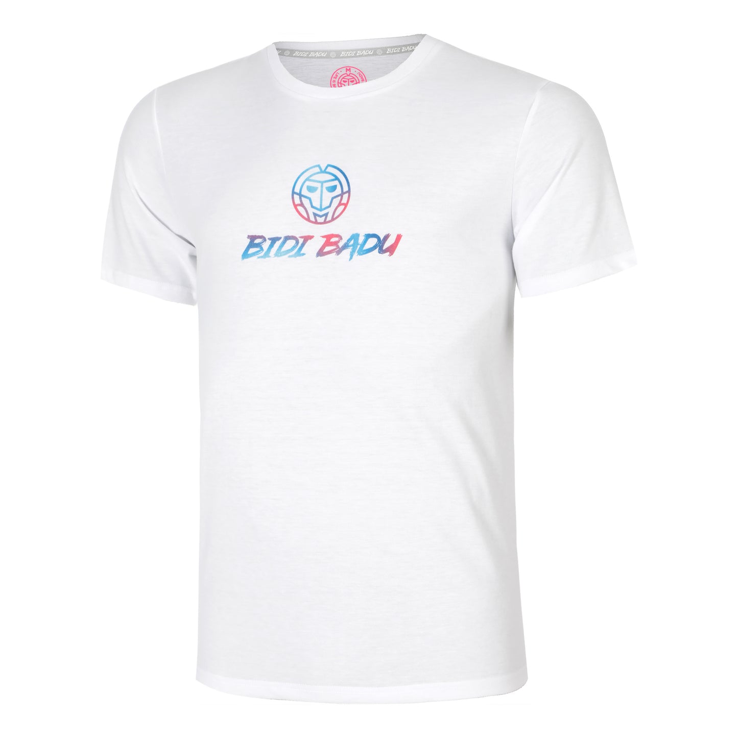 BIDI BADU Logo Chill T-Shirt Herren-weiß