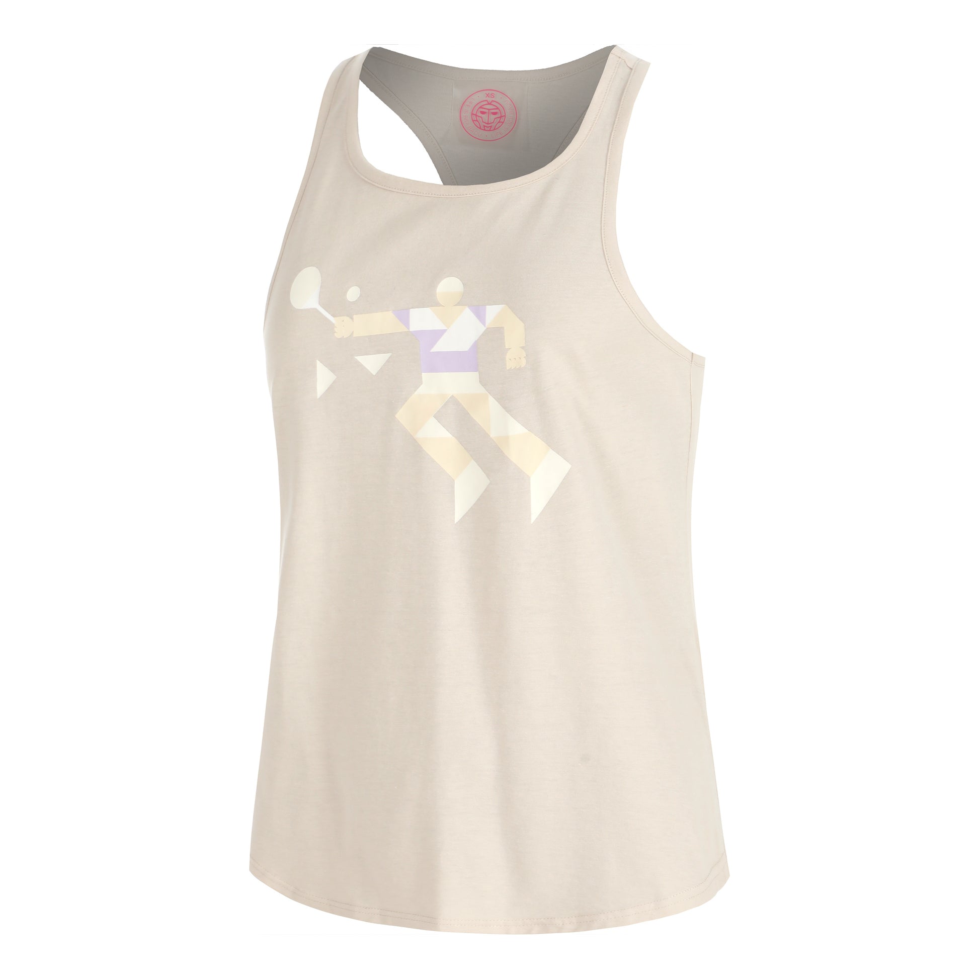 BIDI BADU Paris 2025 Chill Tank-Top Damen-Beige