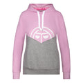 Salia Lifestyle Hoody Damen-Rosa,Hellgrau