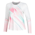 Sun Beat Longsleeve Damen - weiß, mehrfarbig