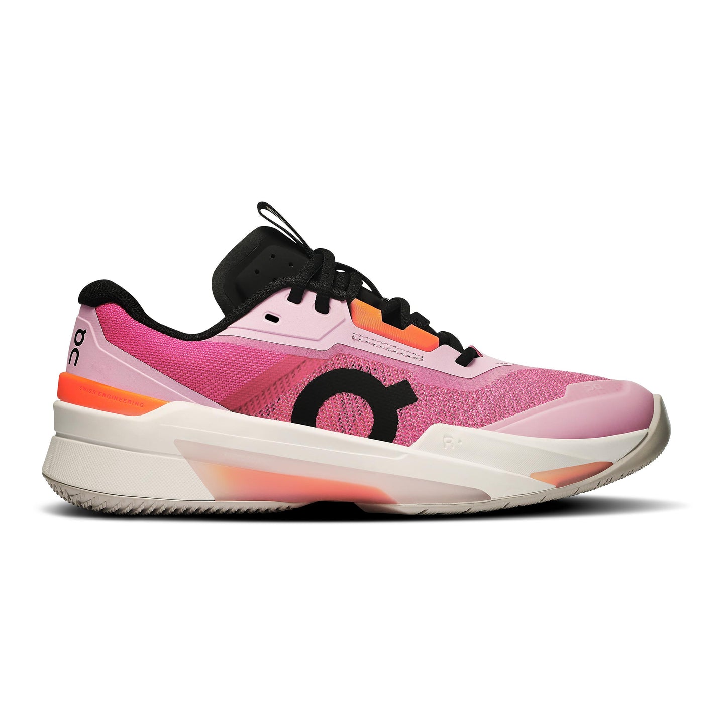 On THE ROGER Pro Fire Allcourtschuh Damen - pink, orange
