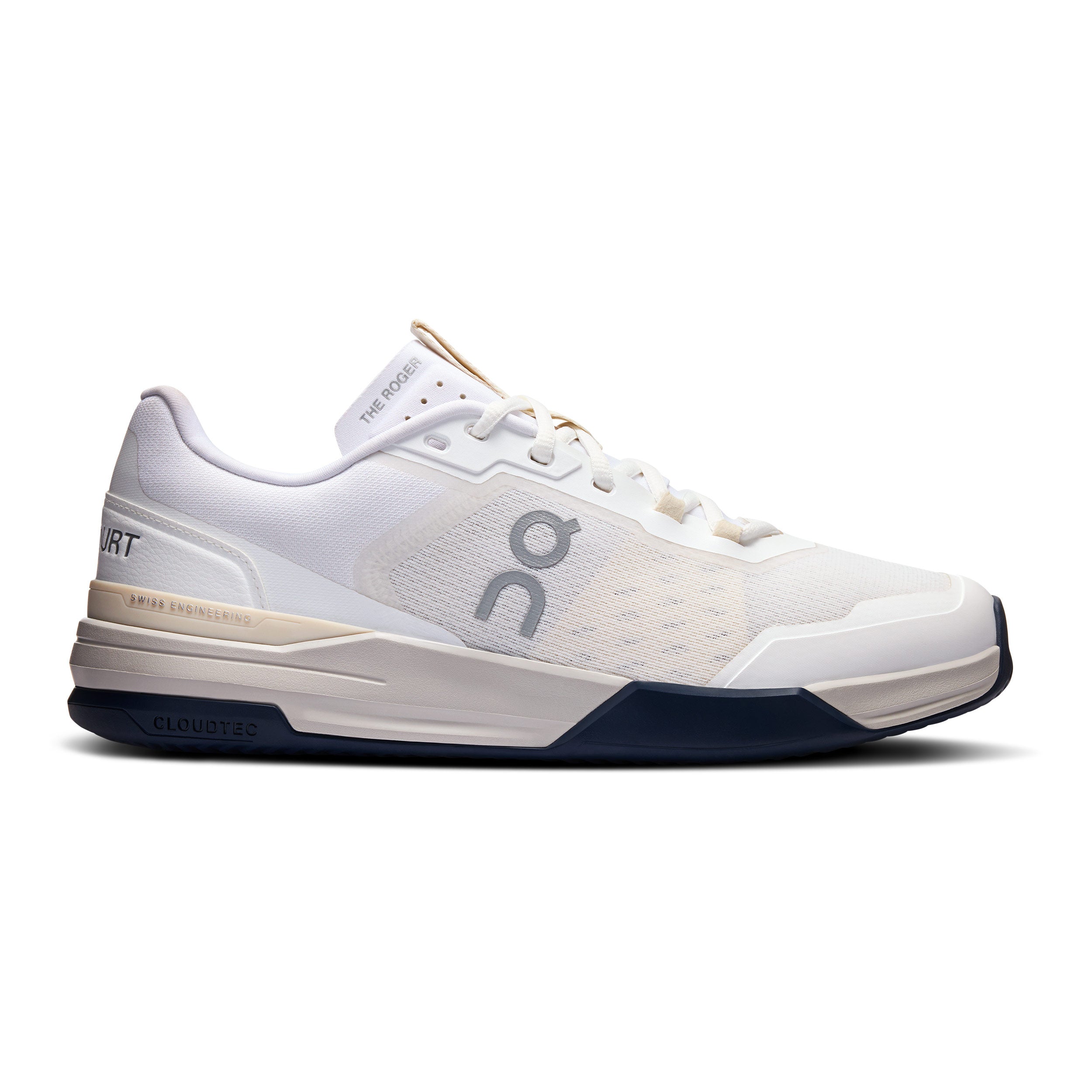 On The Roger Advantage Pro Sandplatzschuh Herren-Weiß,Creme