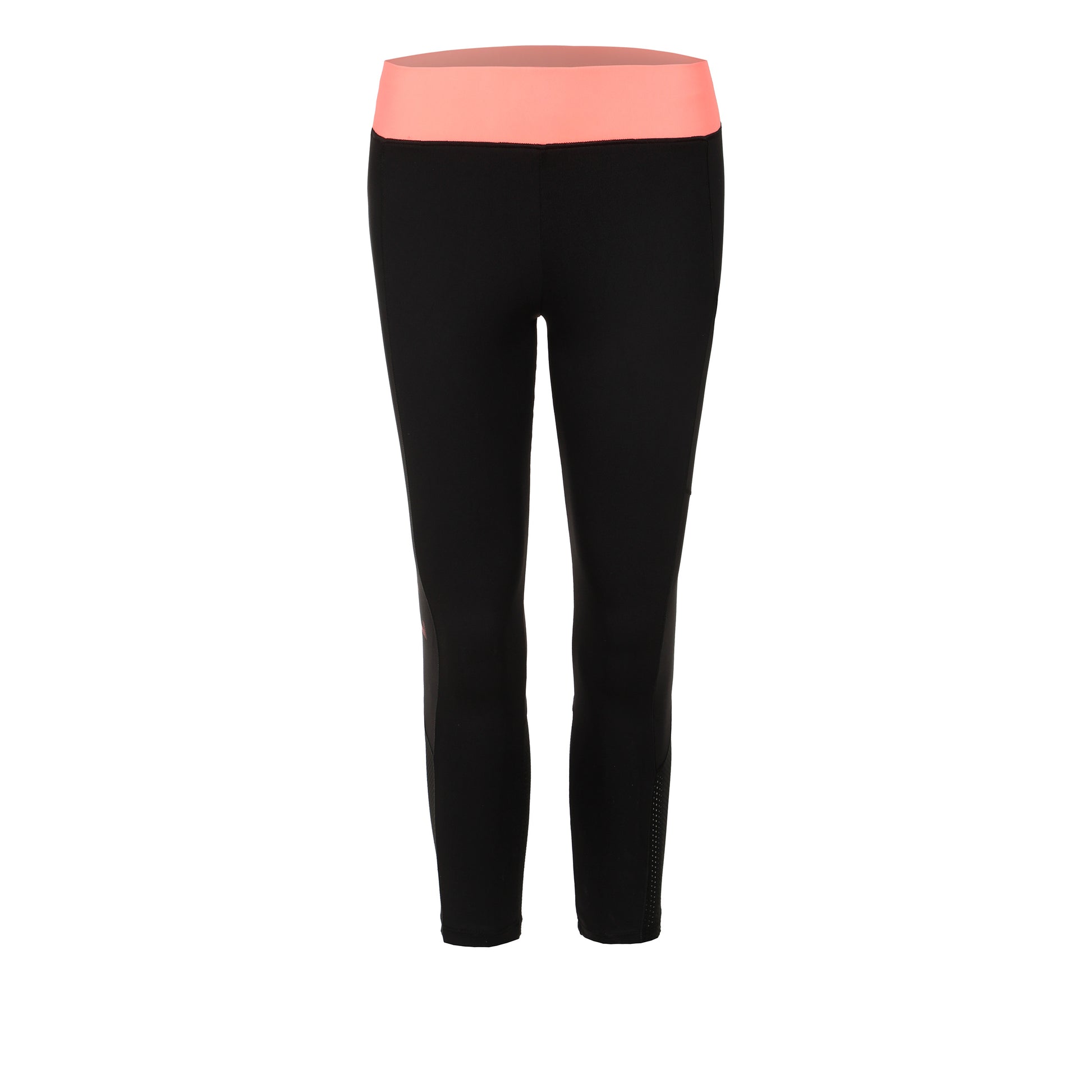Endless Lift 7/8 Tight Damen-Schwarz,Koralle