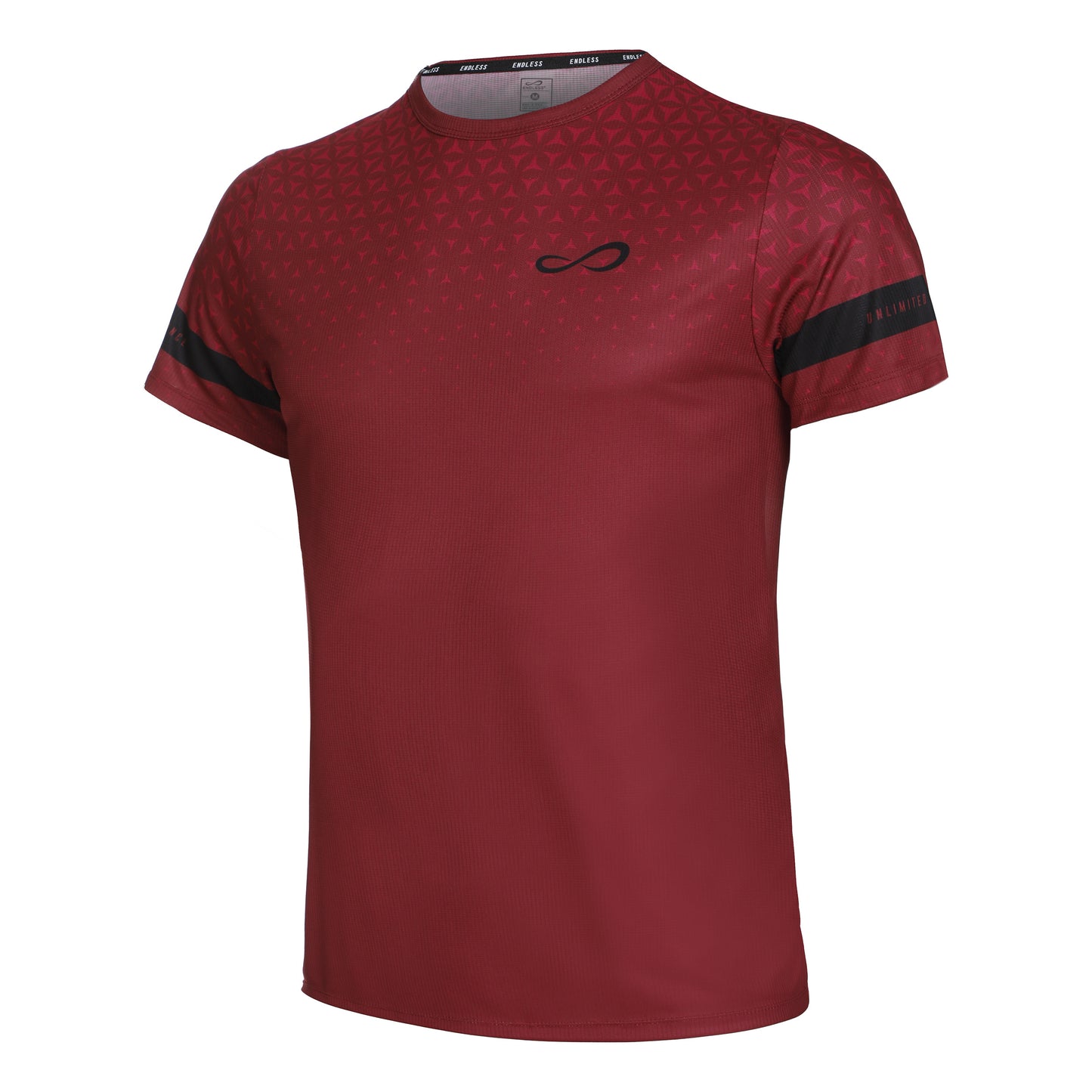 Endless Ace Geo T-Shirt Herren - rot,