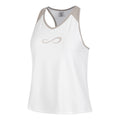 Speed V Tank-Top Damen - weiß, beige