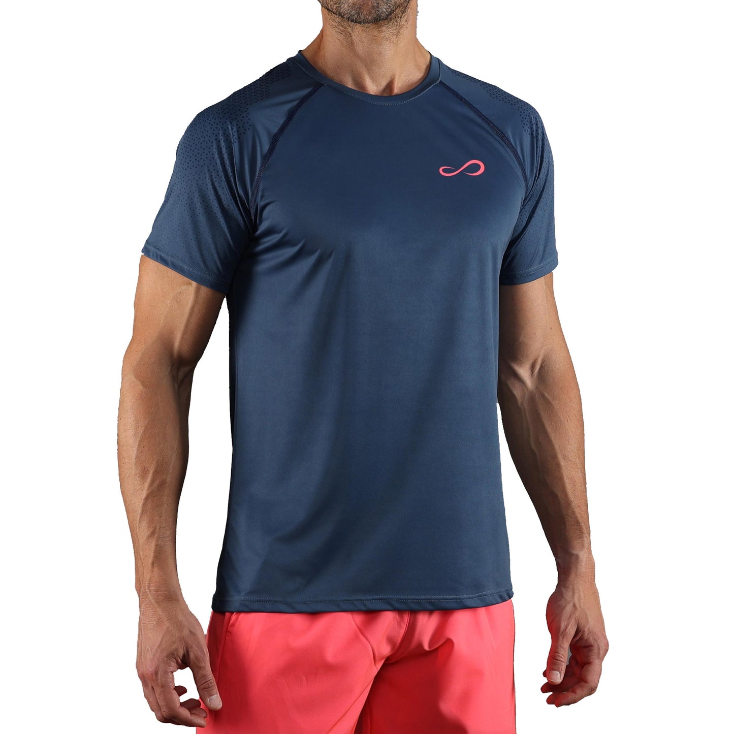 Endless Feisty Hexagon T-Shirt Herren-Blau