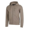Tonal Core Zip Sweatjacke Herren - grau, braun