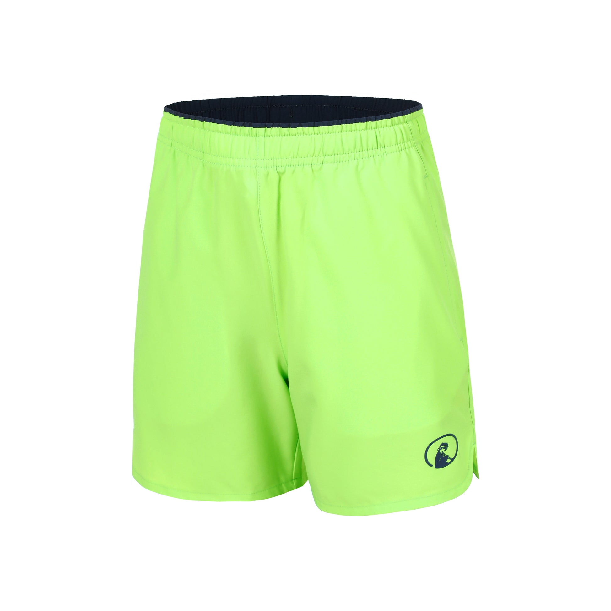 Quiet Please Smash Shorts Jungen - neongrün, dunkelblau