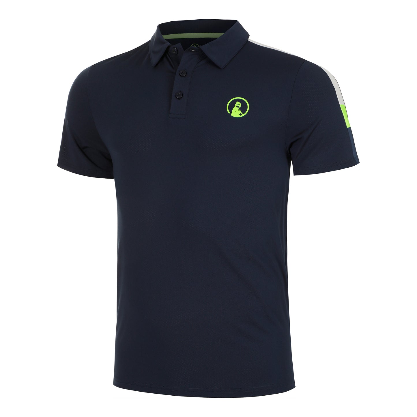 Quiet Please Wild Tournament Hori Polo Herren-Dunkelblau,Mehrfarbig