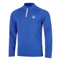 Big Serve 1/4 Zip Longsleeve Herren - blau, weiß