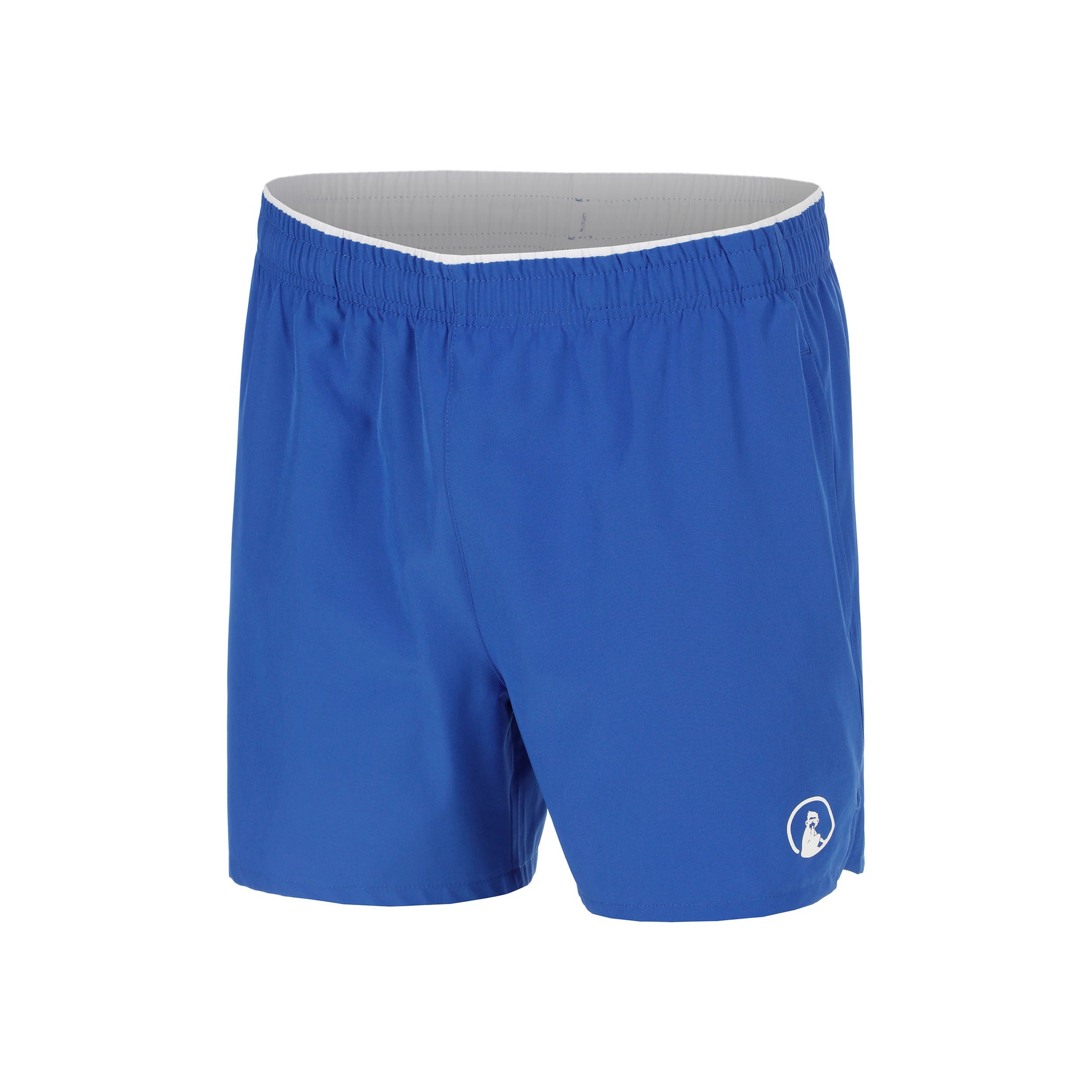 Quiet Please Smash Shorts Jungen - hellblau, weiß