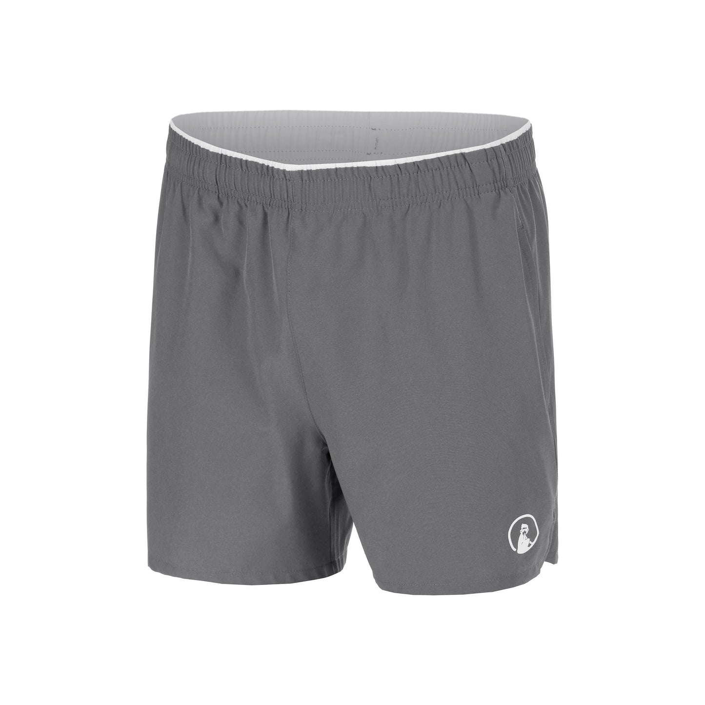 Quiet Please Smash Shorts Jungen - grau, weiß