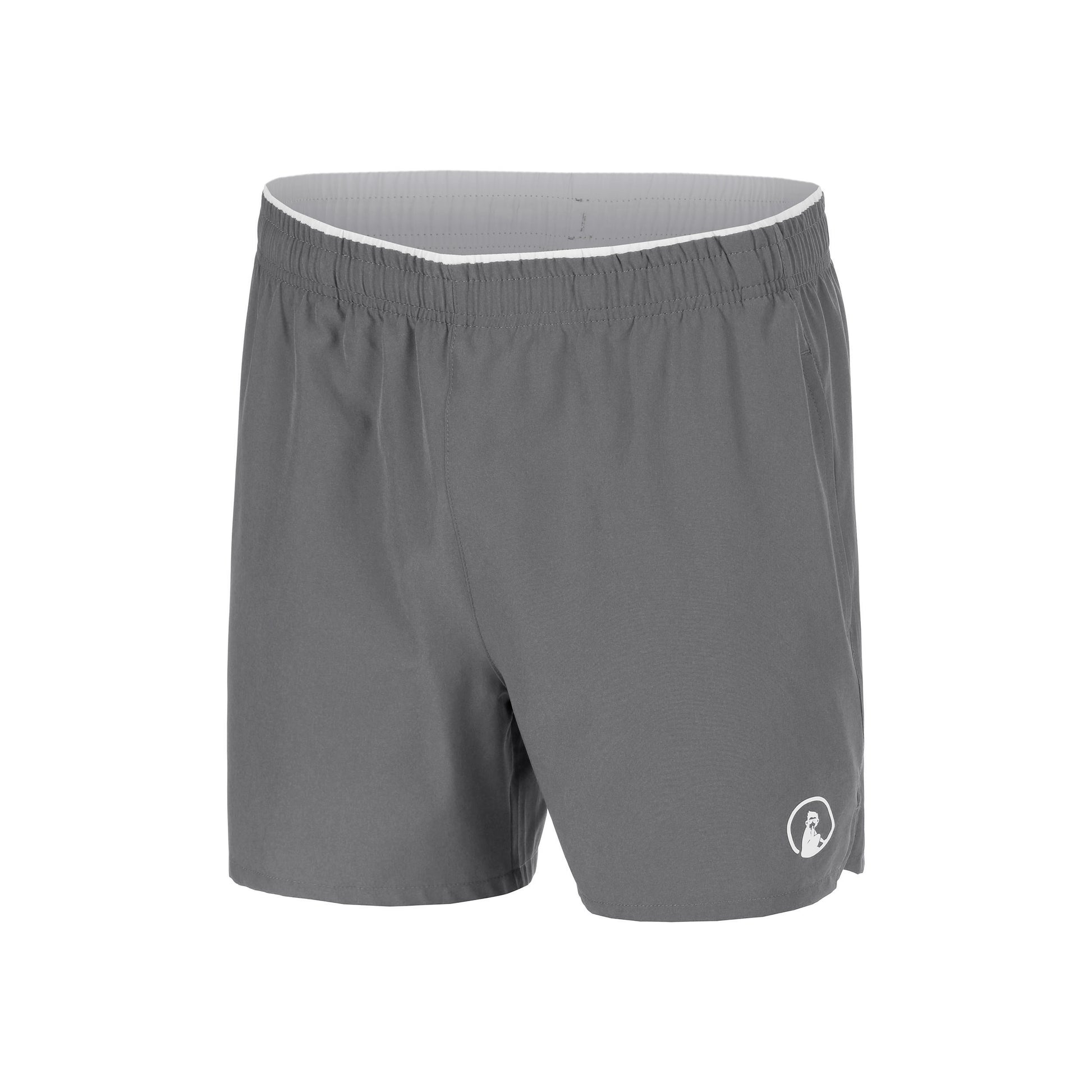 Quiet Please Smash Shorts Jungen - grau, weiß