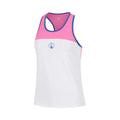 Racerback Tank-Top Mädchen - pink, weiß