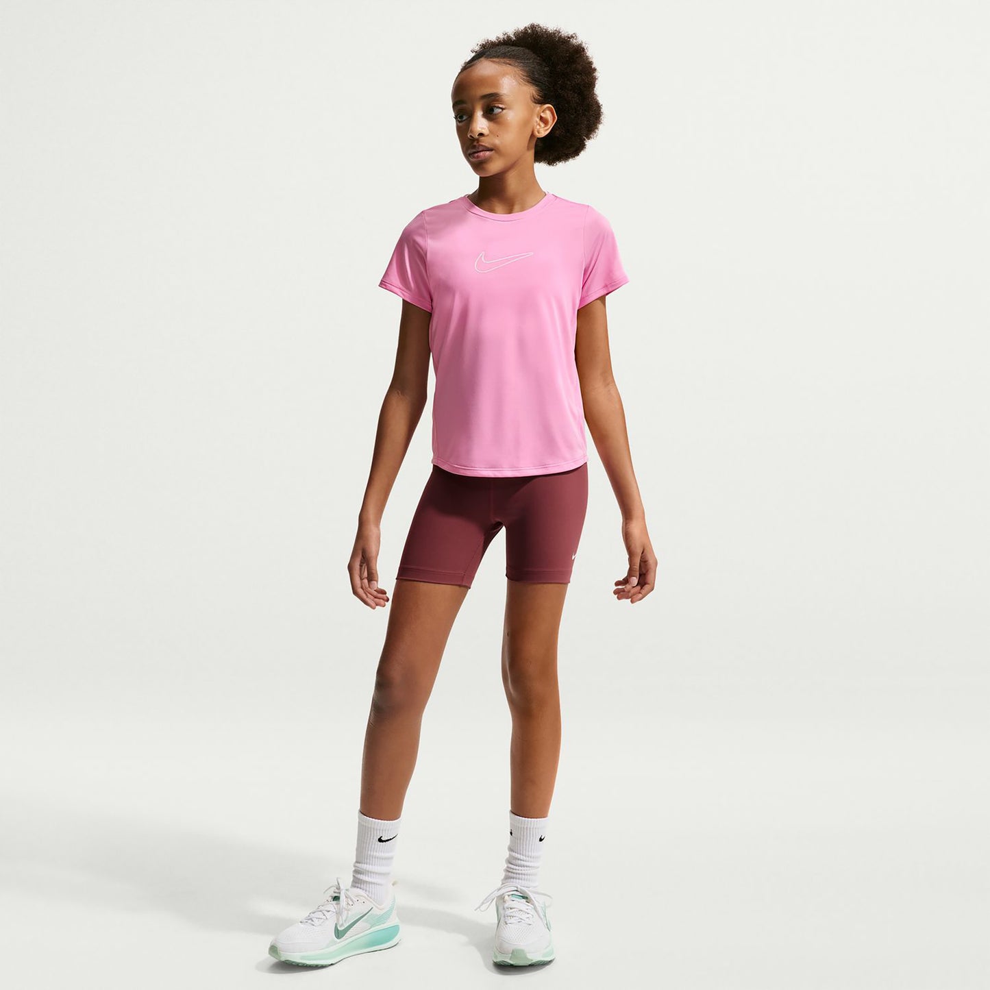 Nike Dri-FIT One T-Shirt Kinder - rosa, rosa