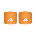 Tennis Schweißband Unisex - orange, weiß