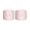 Tennis Schweißband Unisex - pastellrosa, weiß