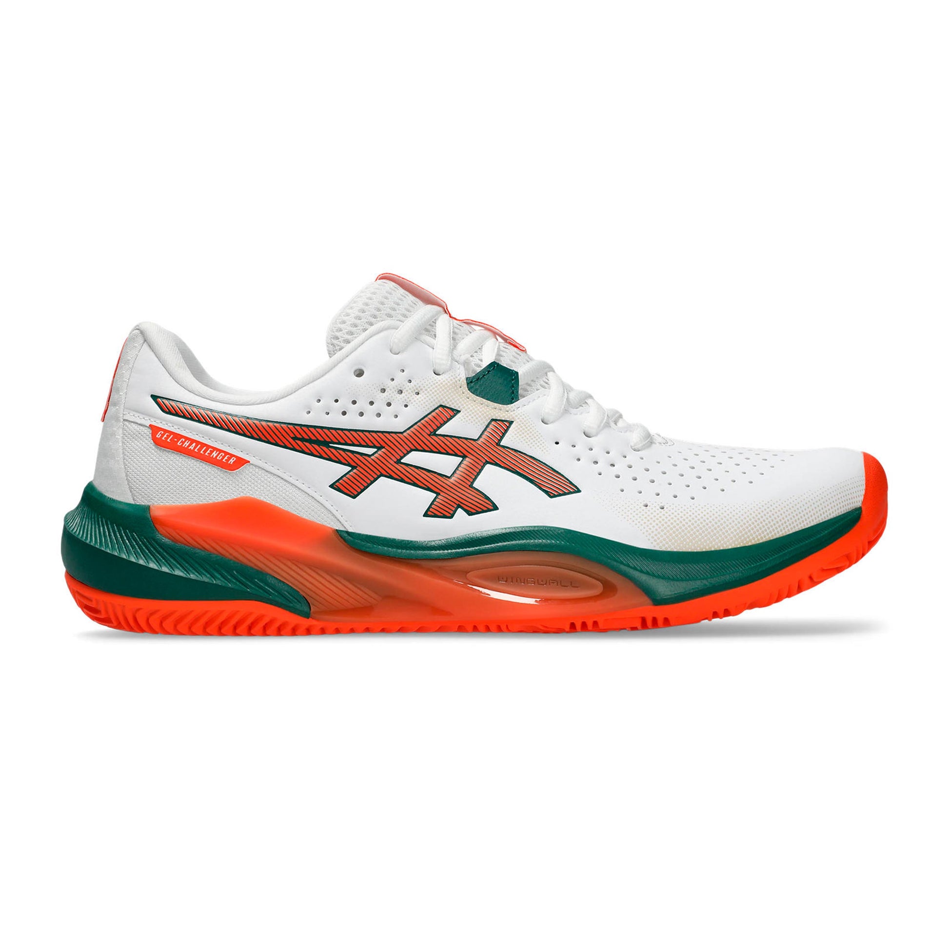 ASICS Gel-Challenger 15 Padelschuh Herren - weiß, dunkelgrün