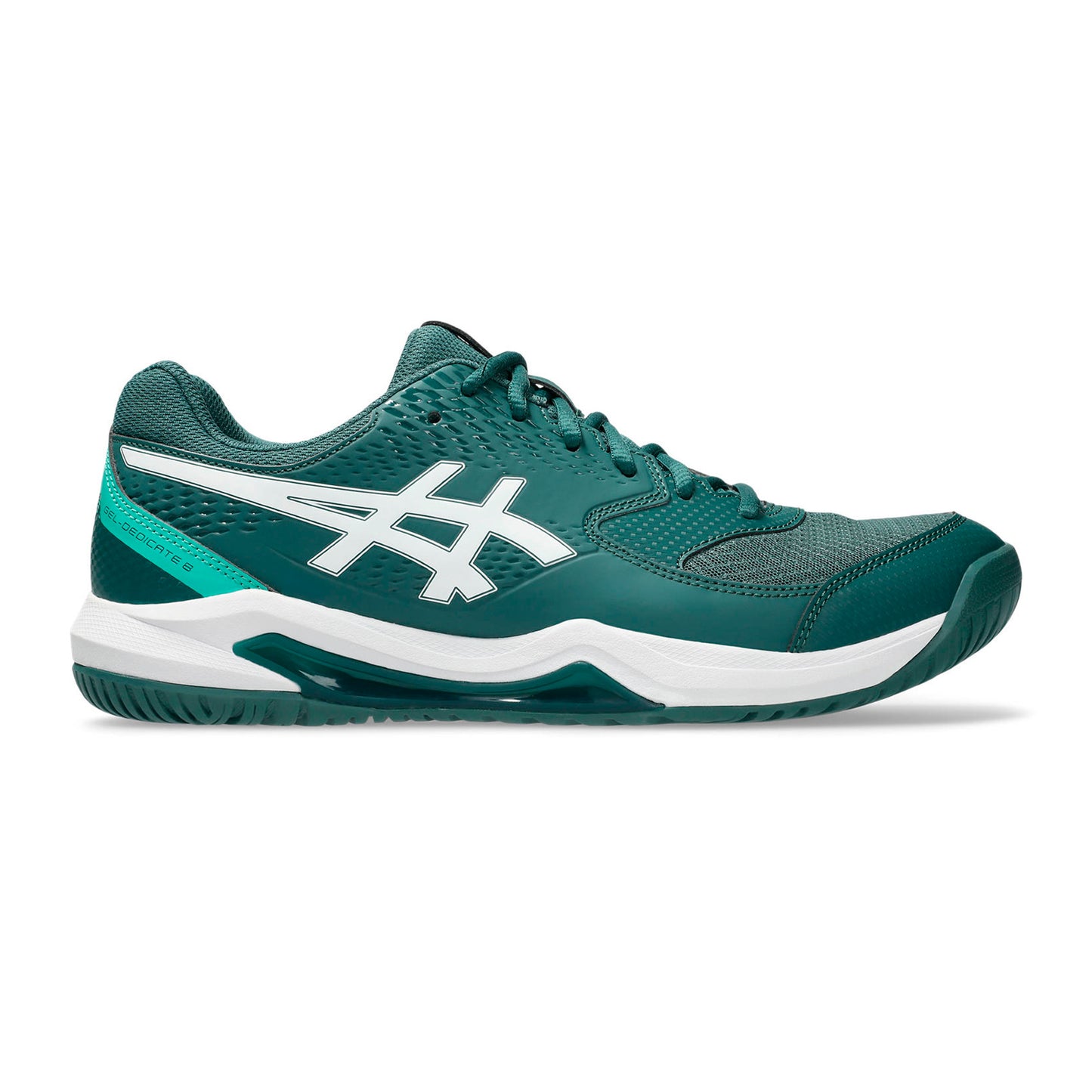 ASICS Gel-Dedicate 8 Allcourtschuh Herren - petrol, türkis