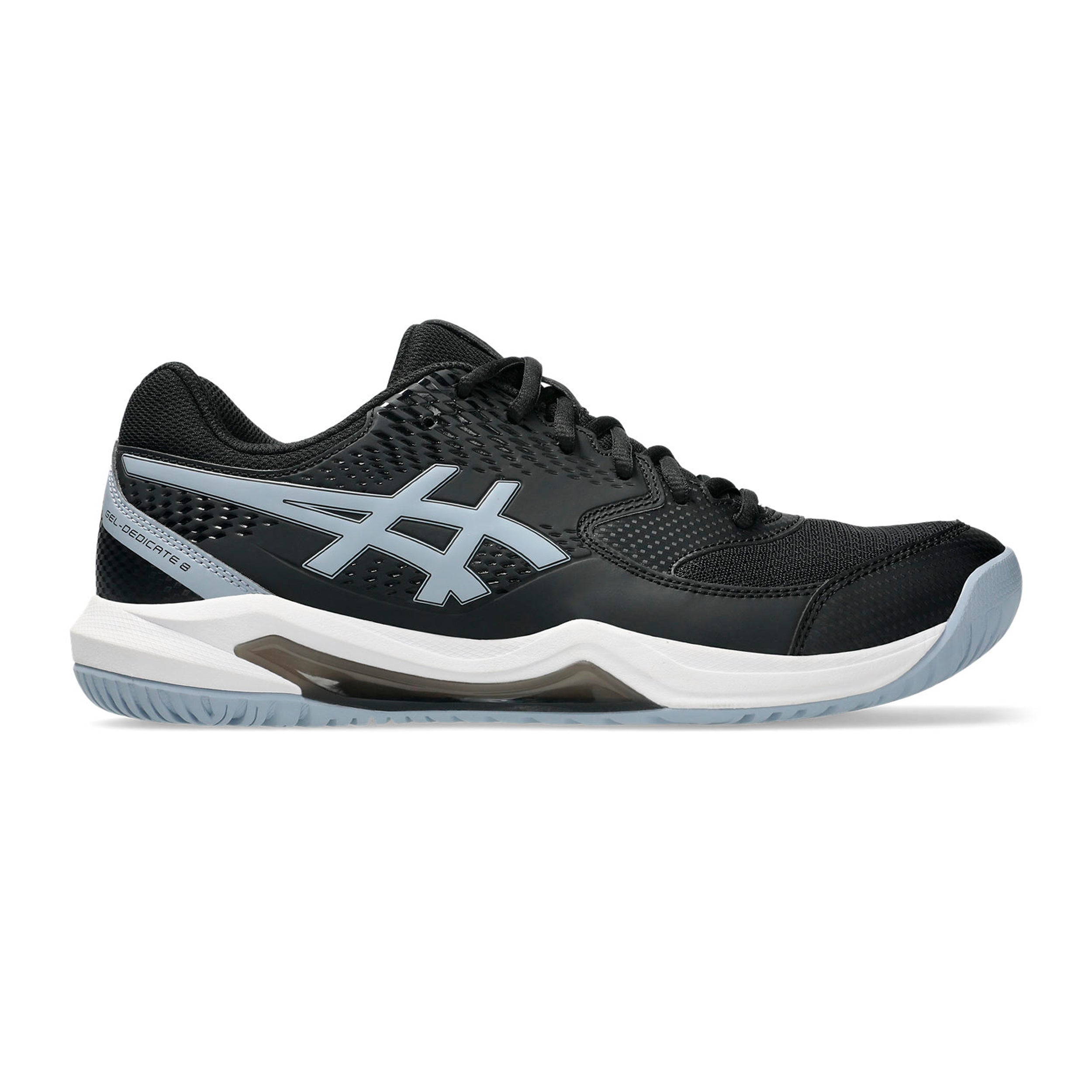 ASICS Gel-Dedicate 8 Allcourtschuh Herren - schwarz, grau