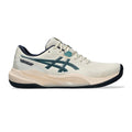 Gel-Challenger 15 Sandplatzschuh Herren - beige, dunkelblau