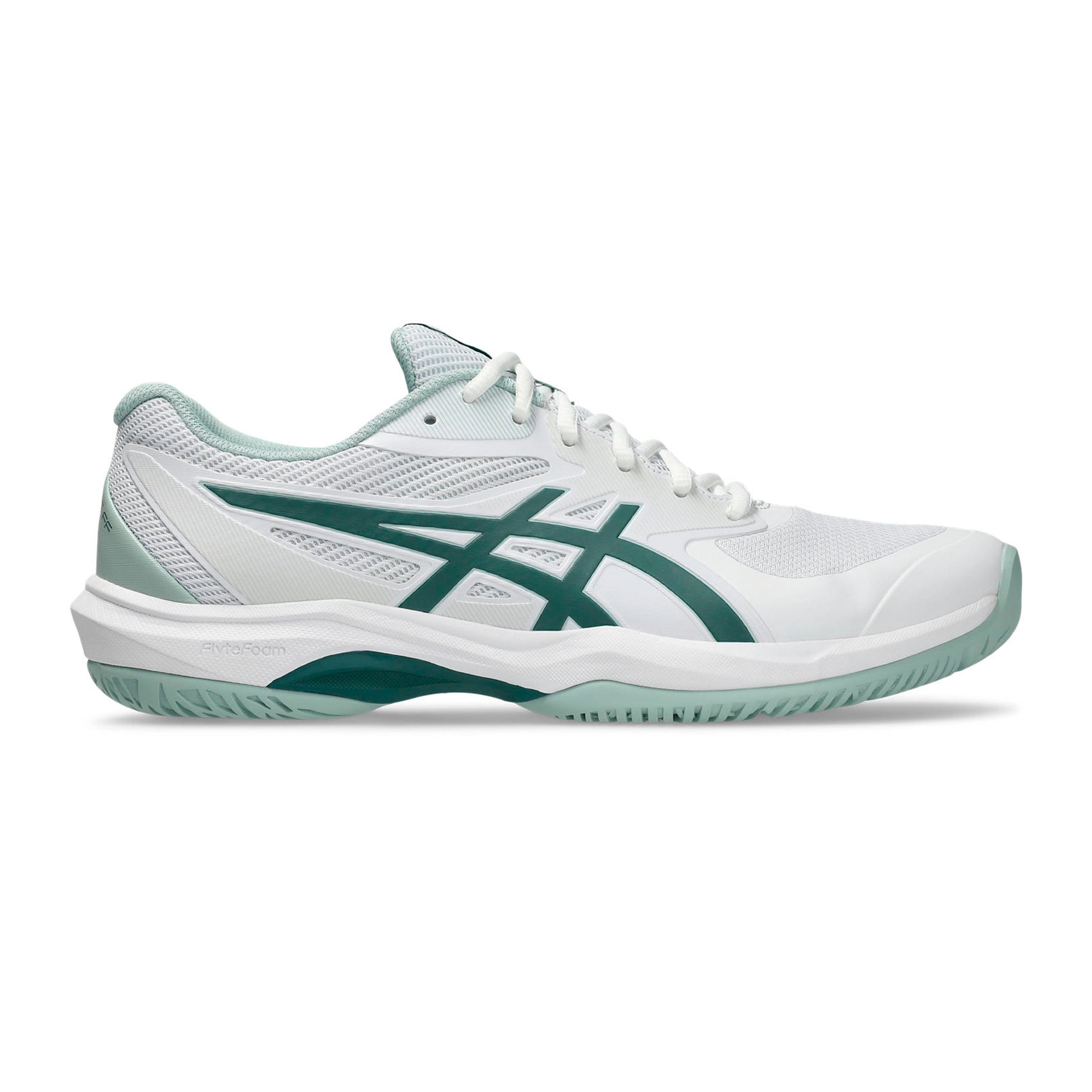 ASICS Game FF Allcourtschuh Herren - weiß, petrol