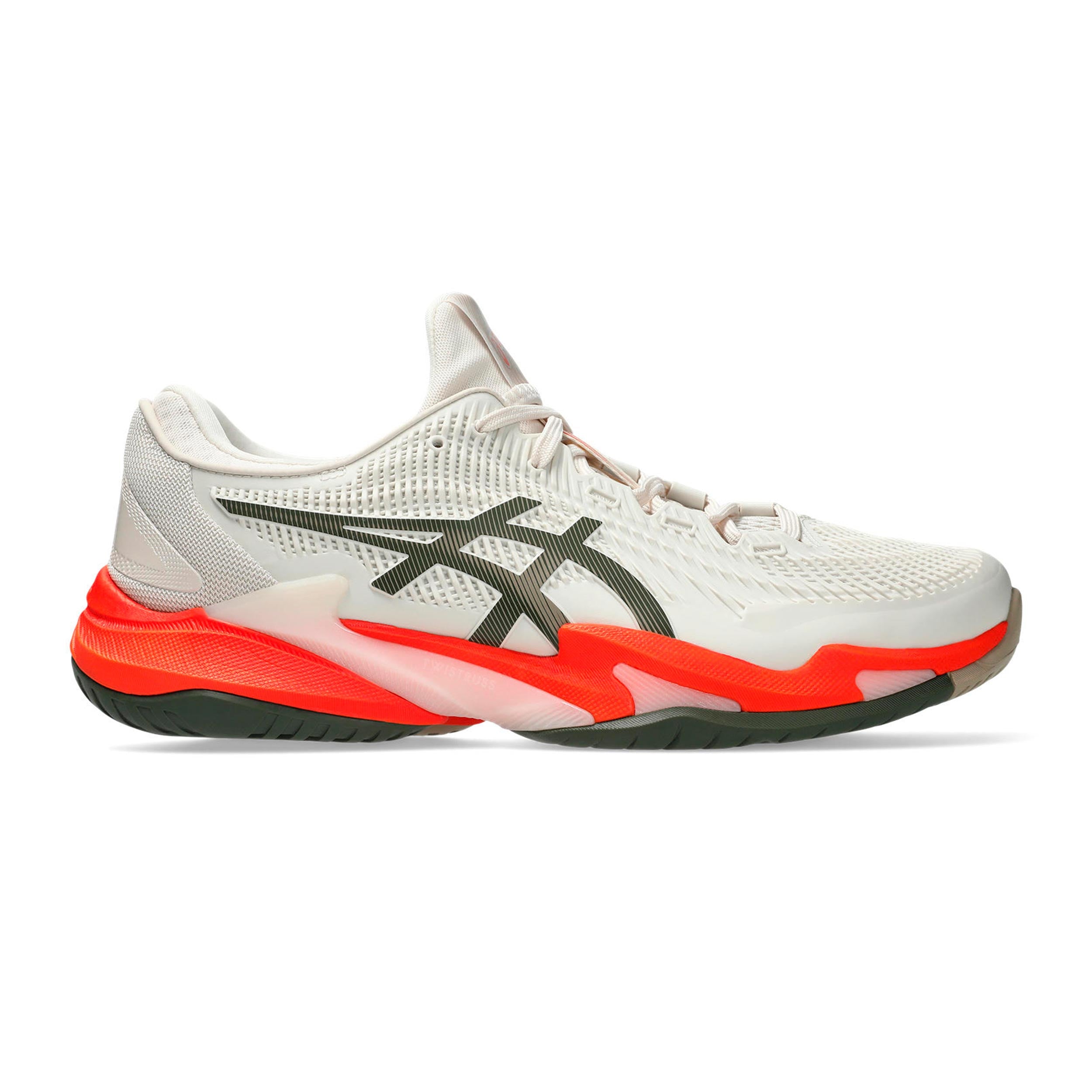 ASICS Court FF 3 Allcourtschuh Herren - creme, neonorange
