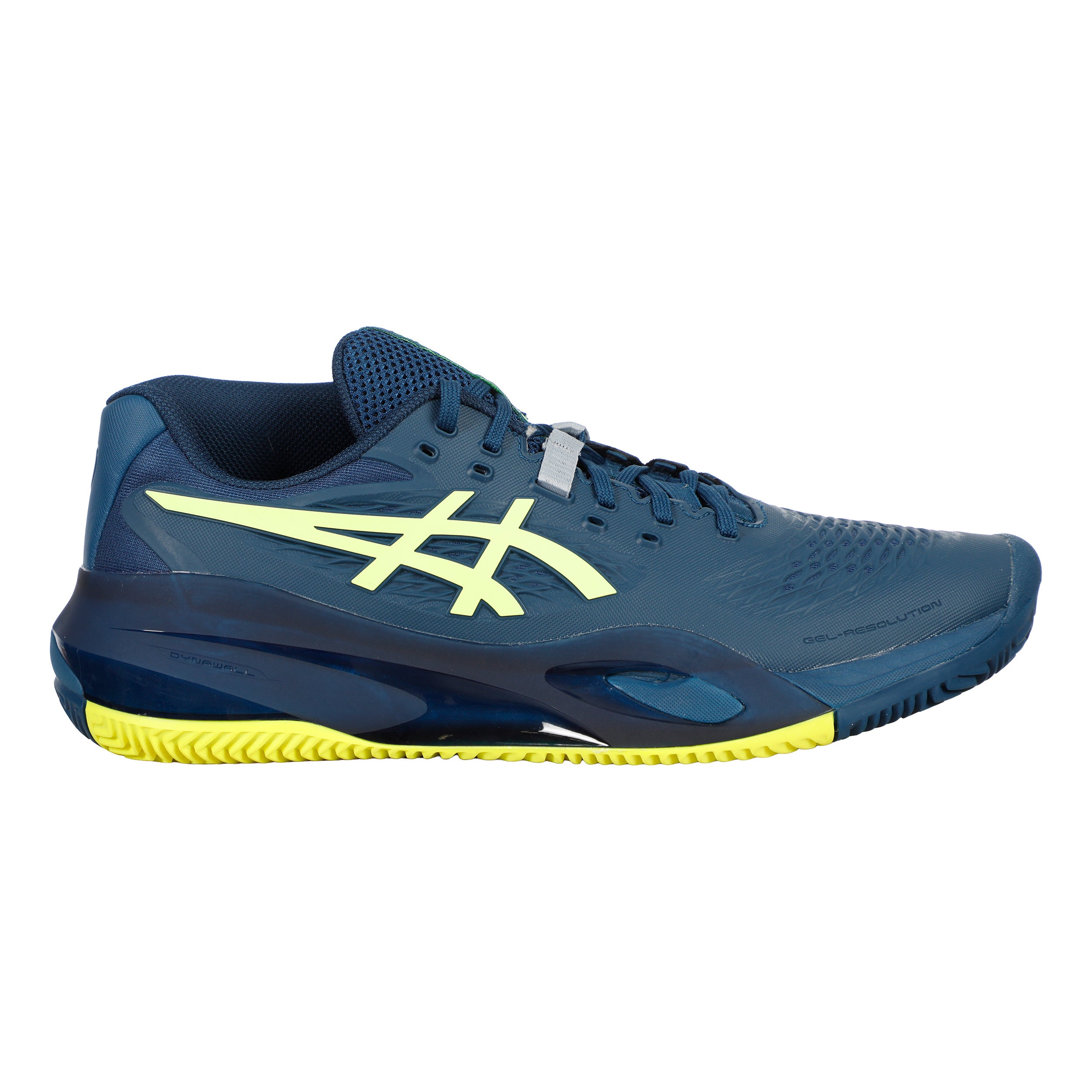 ASICS Gel-Resolution X Sandplatzschuh Herren - dunkelblau, neongelb