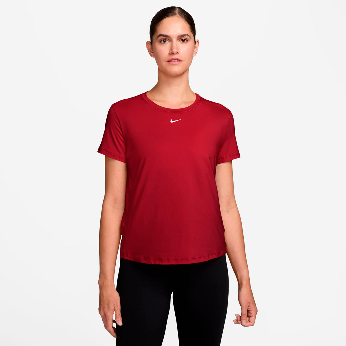 Nike One Dri-Fit T-Shirt Damen - rot