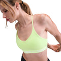 Dri-Fit INDY LGT Support Sport-BH Damen-limette