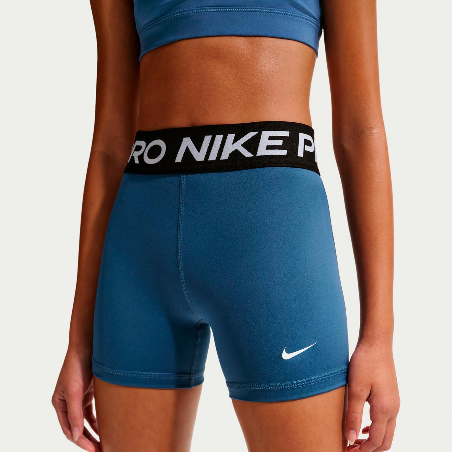 Nike Dri-Fit Big Kids 3in Shorts Mädchen-petrol