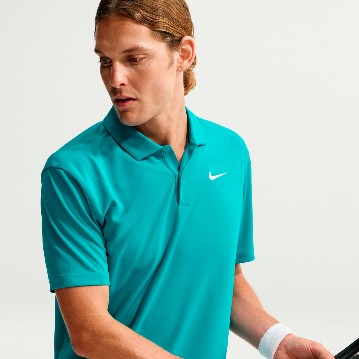 Nike Dri-Fit Victory Court Solid Polo Herren - türkis