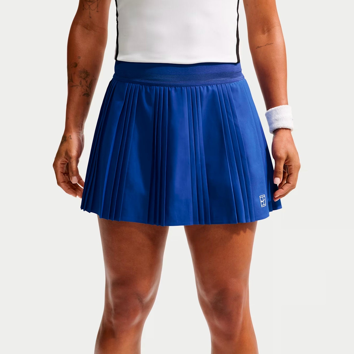 Nike Court Dri-FIT Advantage Ace Rock Damen - blau, weiß