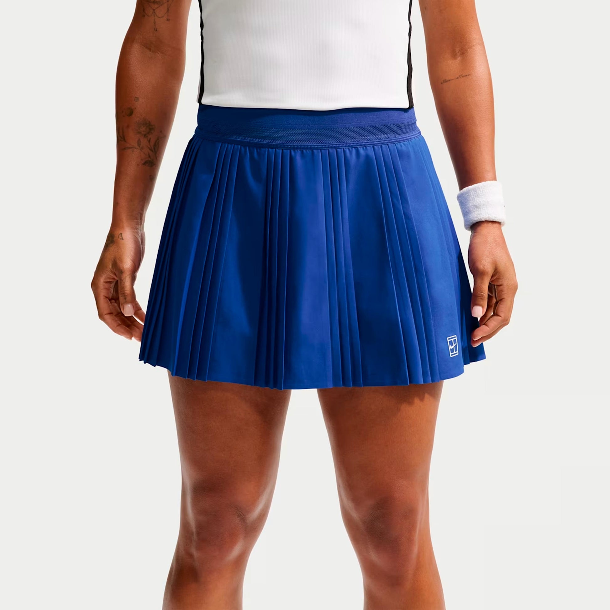 Nike Court Dri-FIT Advantage Ace Rock Damen - blau, weiß