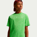 Dri-FIT Multi Heather T-Shirt Kinder-grün, weiß