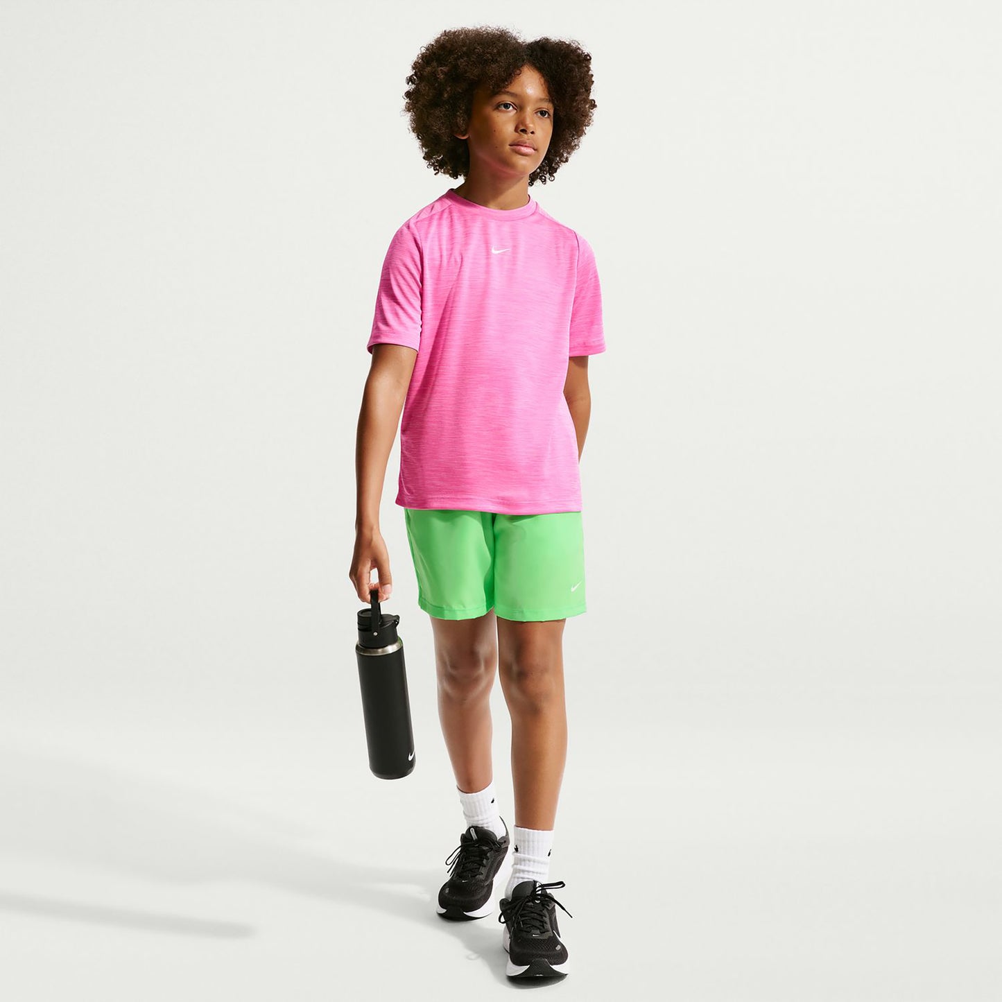 Nike Dri-FIT Multi Heather T-Shirt Kinder - pink, rosa