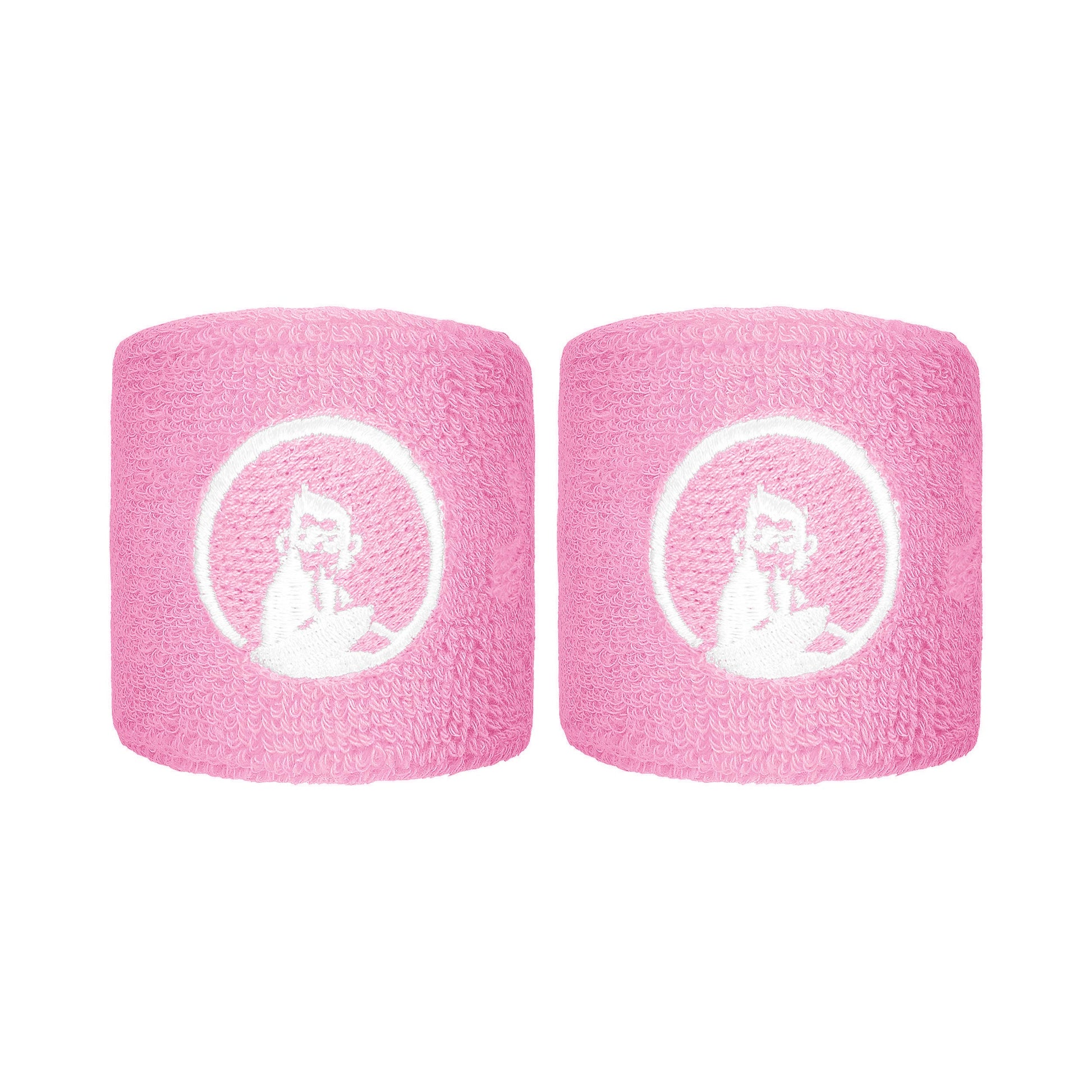 Quiet Please Memories Faded Memories Schweißband 2er Pack Unisex - pink, pink