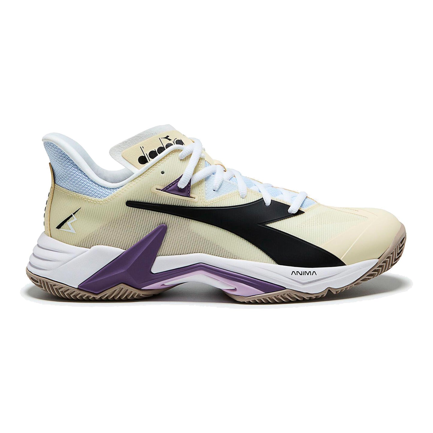 Diadora B.Icon 3 Sandplatzschuh Herren - gelb, schwarz