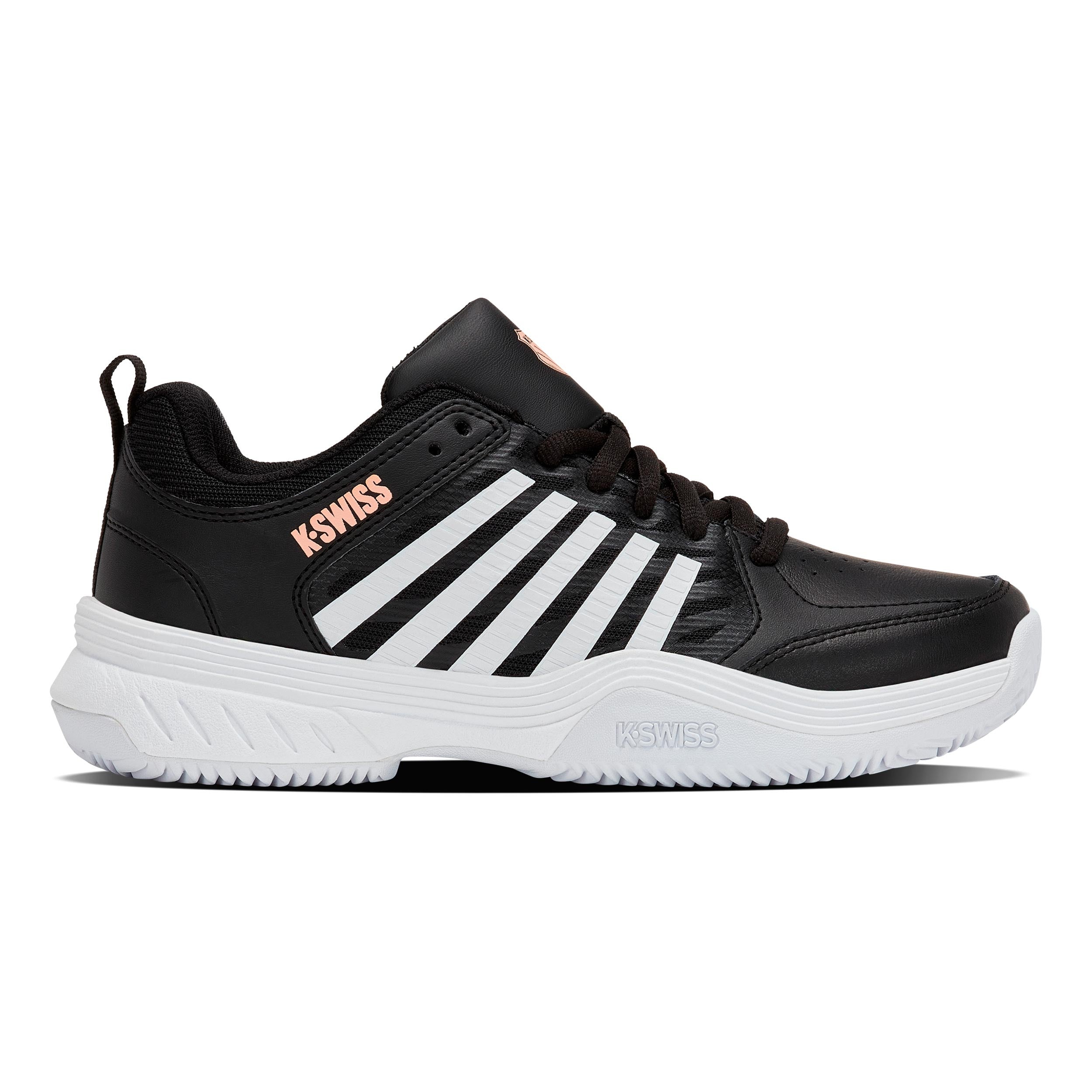 K-Swiss Court Express 2 Sandplatzschuh Damen - schwarz, weiß