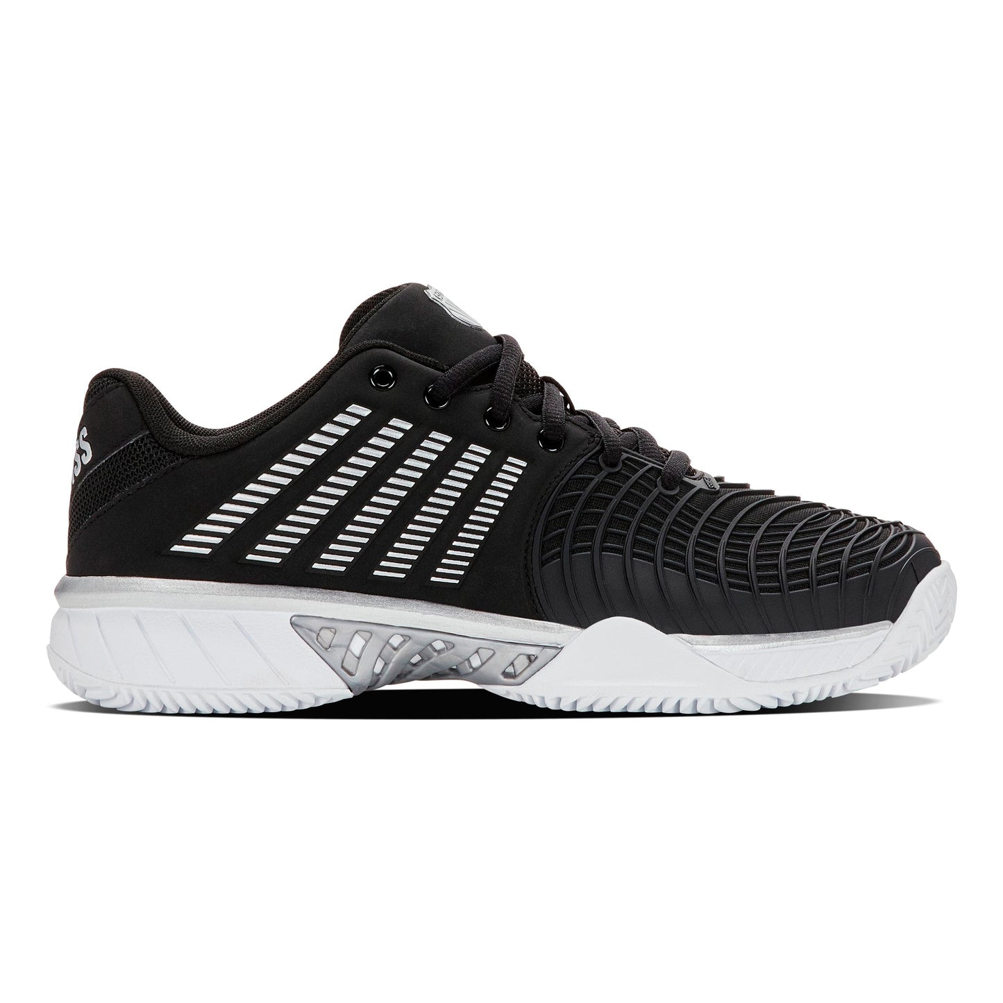 K-Swiss Express Light 3 Sandplatzschuh Damen - schwarz, silber