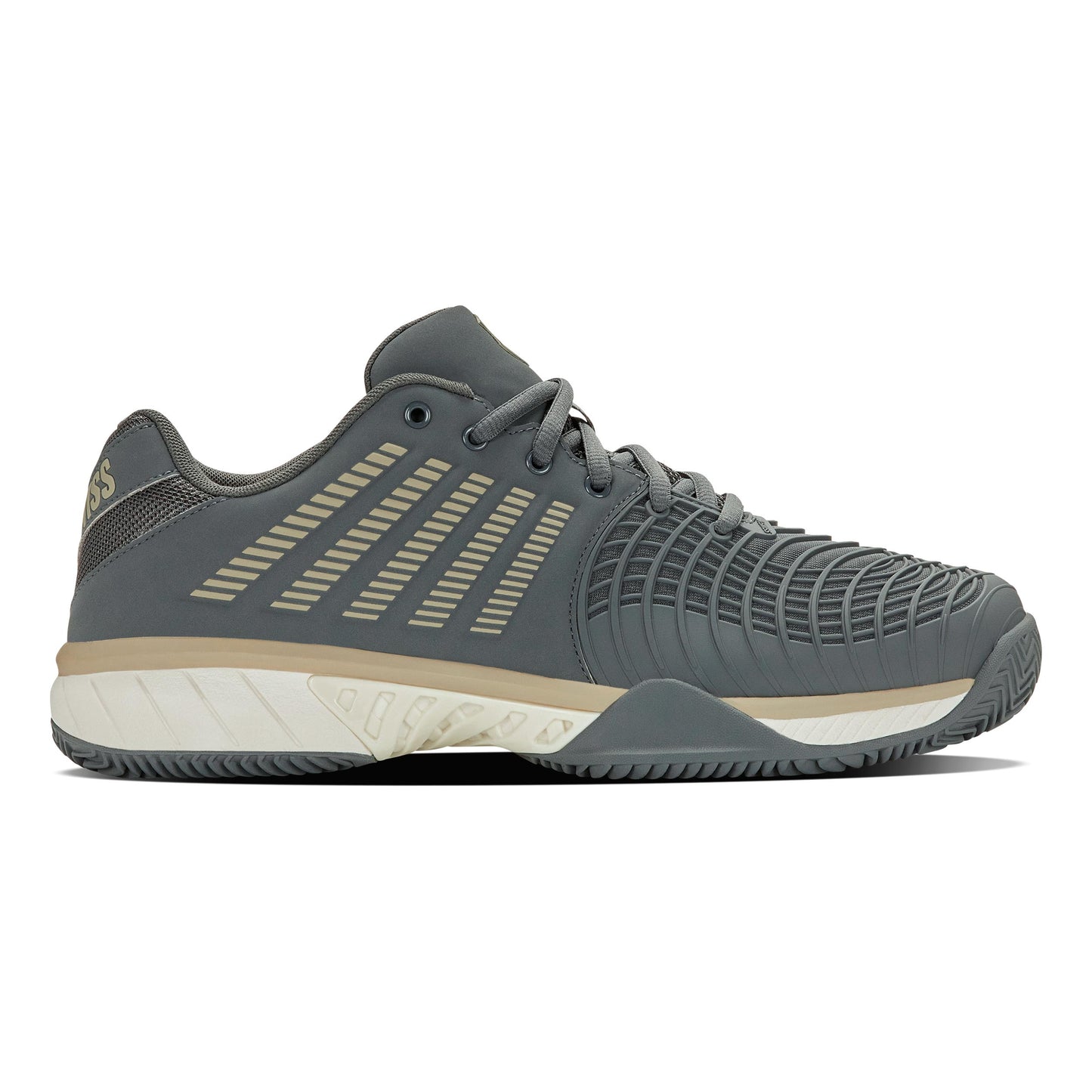 K-Swiss Express Light 3 Sandplatzschuh Herren - grau, khaki